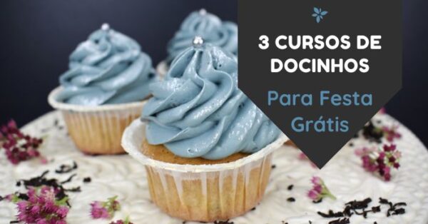 3 curso de docinhos para festa Gratuitos! Increva-se Grátis hoje