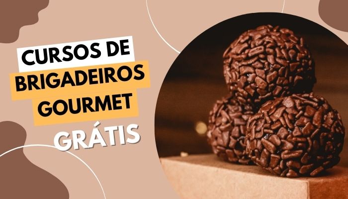 Curso Brigadeiro Gourmet Online Grátis! Se inscreva ainda hoje