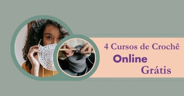 Curso de crochê online grátis Se inscreva ainda hoje