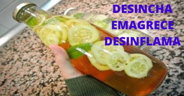 Poderosa Bebida para Desinchar, Desinflamar e Emagrecer