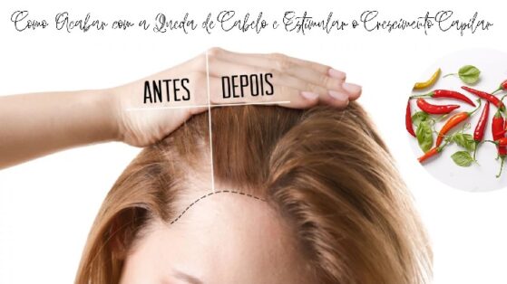 Isso acaba com Queda de Cabelo e estiuma o crescimento capilar
