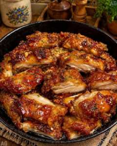 Frango Crocante com Mel e Alho que Fica VICIANTE