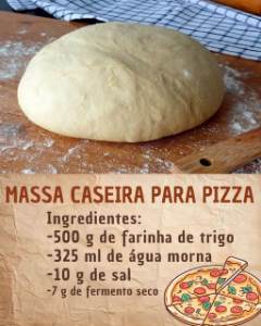 Massa de pizza caseira fácil: Depois que eu aprendi, só faço assim!