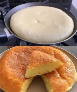 Pão de maisena de frigideira fofinho e delicioso para comer a qualquer hora