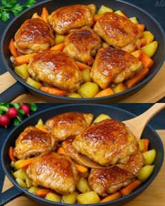 Nunca comi frango assim! O sabor vai te surpreender.