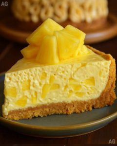 Cheesecake de Abacaxi