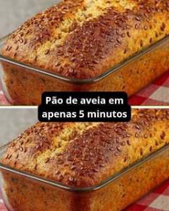 Pão de Aveia Rápido