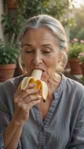 O que acontece se você comer banana todos os dias após os 60 anos?