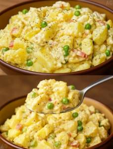 Essa é a melhor salada de batata que eu já comi! Muito fácil!