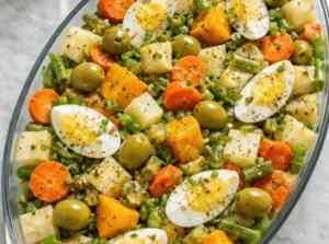Salada de Legumes da Dona Ana: É simples e muito saborosa, todos vão adorar!
