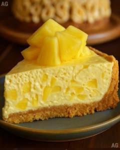 Cheesecake de Abacaxi