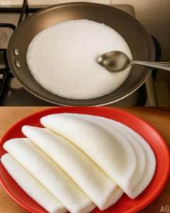 Tapioca molhadinha para substituir o pão francês no café ou lanche da tarde